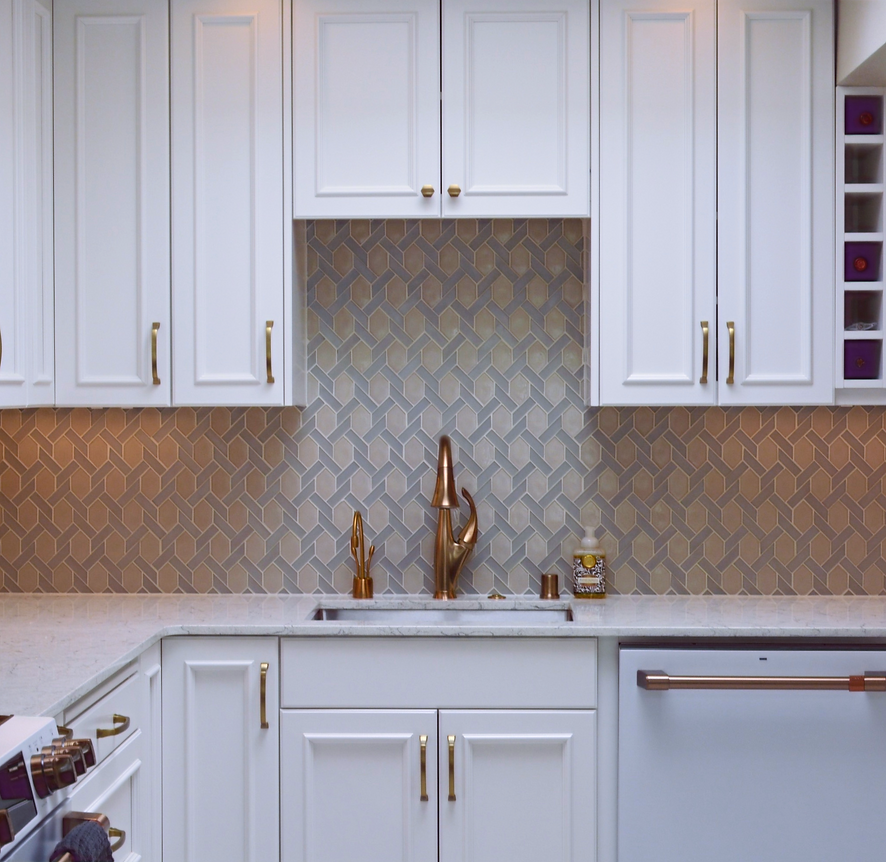 Tile And Brass Detail